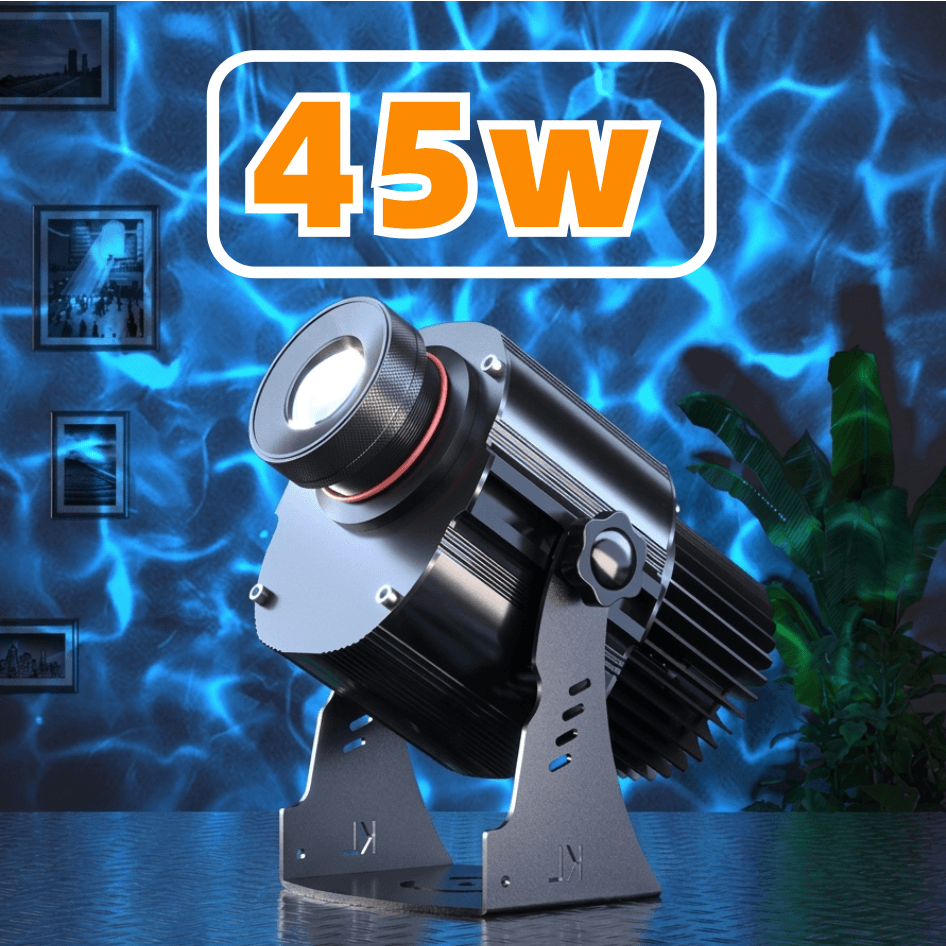 45wOutdoor Waterproof Water Ripple Projector - Dynamic Flowing Light for Landscape & Commercial Decor