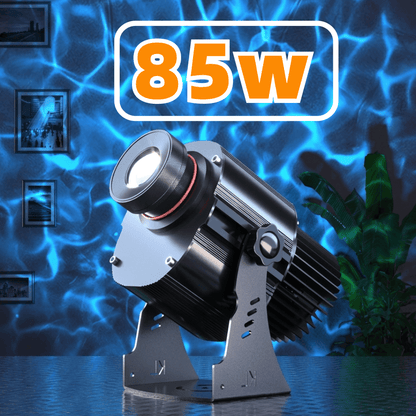 85wOutdoor Waterproof Water Ripple Projector - Dynamic Flowing Light for Landscape & Commercial Decor