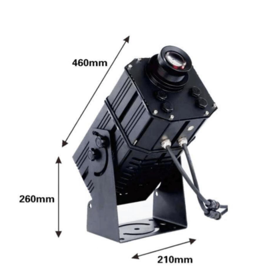 Industrial Virtual Safety Sign Projector — High-Visibility LED Warning Light for Floor Markings and Pedestrian Safety