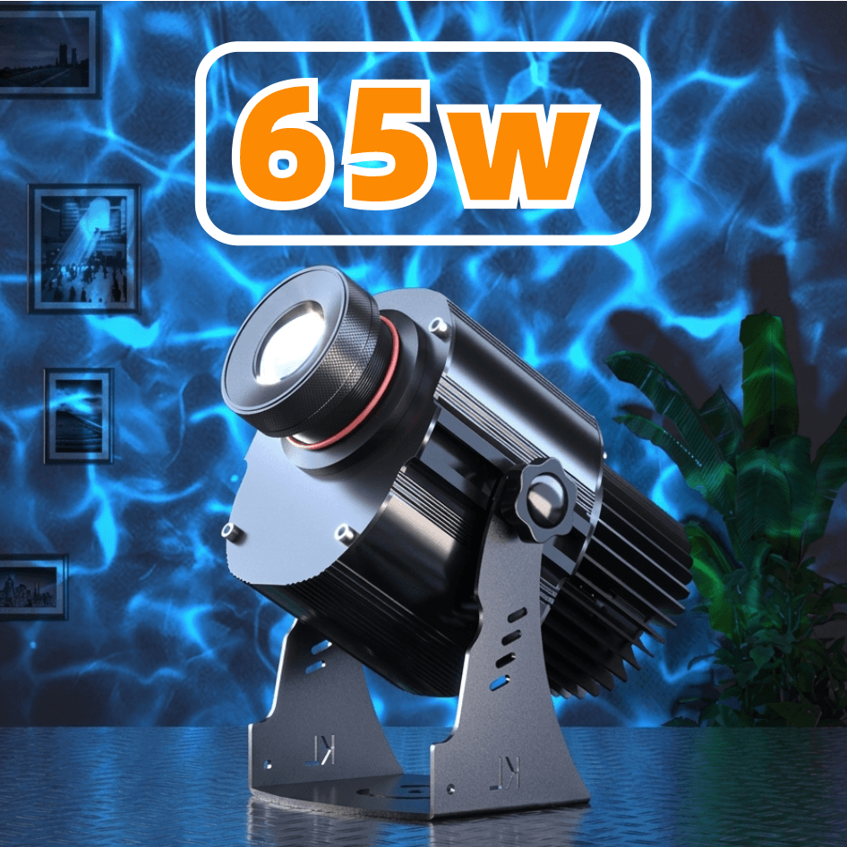 65wOutdoor Waterproof Water Ripple Projector - Dynamic Flowing Light for Landscape & Commercial Decor