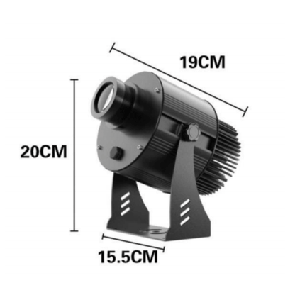 Industrial Virtual Safety Sign Projector — High-Visibility LED Warning Light for Floor Markings and Pedestrian Safety